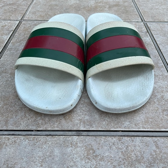 Men’s Gucci Slide Sandals - Picture 2 of 16